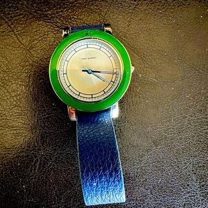 Tory Burch Green and Blue Women's Watch